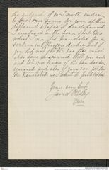 Nachlass Franz Steindachner, Brief von James H. Blake an Franz Steindachner (24.10.1876), Inv.Nr. 39.01, Seite 2